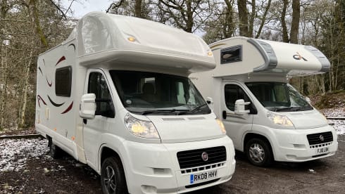 Family Fiat Bessacarr  5berth/5belt Motorhome Hire