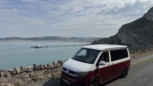 4 berth Volkswagen campervan from 2024