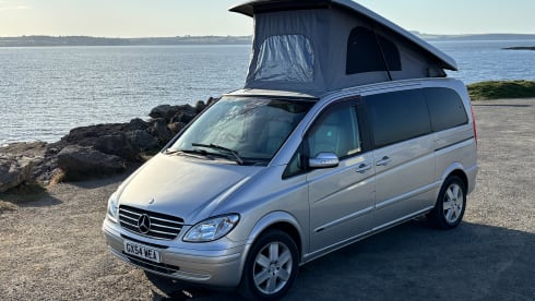 4 berth Mercedes-Benz campervan from 2004