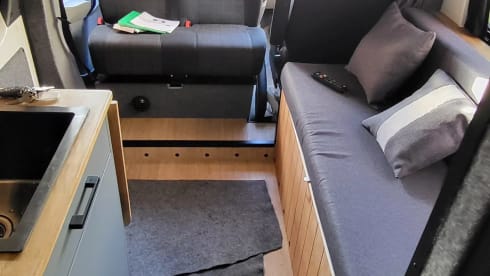 3 berth professionally converted high spec camper.