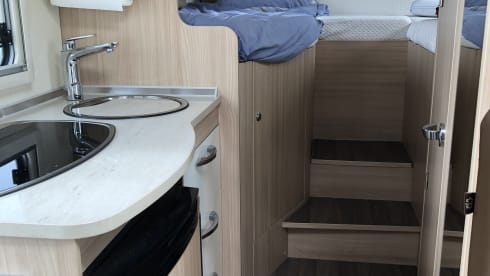 Burstner Travel Van, luxury 2 person camper