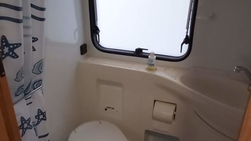 Spacious family camper