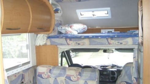 The Colonel – 6 Berth Motorhome for stationery hire in Cornwall