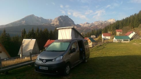 2 berth Nissan campervan from 2016