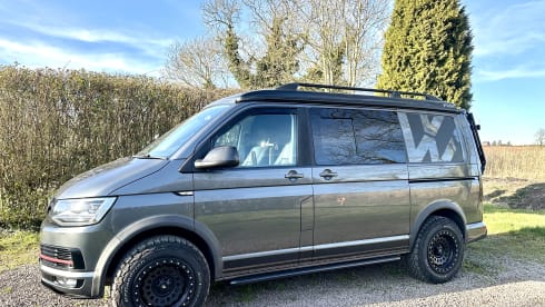 Swampy – VW T6 Transporter SWB 4Motion 4WD (Off grid) SWAMPER STYLE - With Canopy