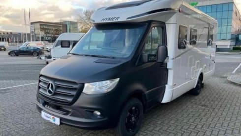 Super beautiful Mercedes Hymer