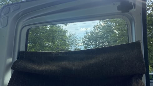 Cozy little self-sufficient camper