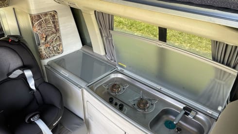 California  – 4 pers. Volkswagen bus camper
