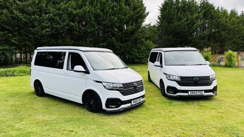 4 berth Volkswagen Transporter campervan from 2020
