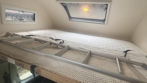 Harry’s camper  – 6 berth Roller Team alcove from 2021