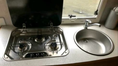 Beautiful luxury family camper