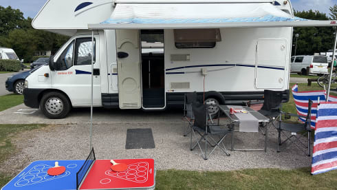 Betty – 6 berth Fiat alcove from 2005