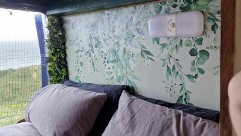 Lofty  – Camper available from Oxford or Glastonbury 