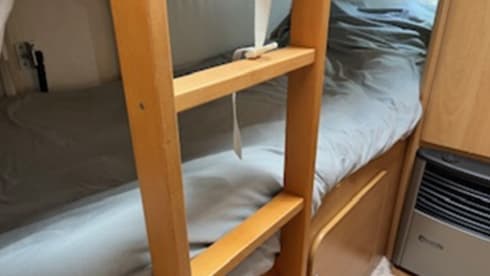 6 berth Fiat Moterhome insurance included