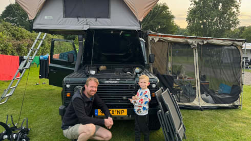 5p Land Rover rooftop from 1999