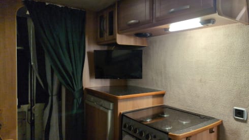Family Campervan  – 3 berth Fiat campervan from 2007