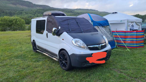 VERN  –  2 Berth  Modern Vauxhall Vivaro Camper 
