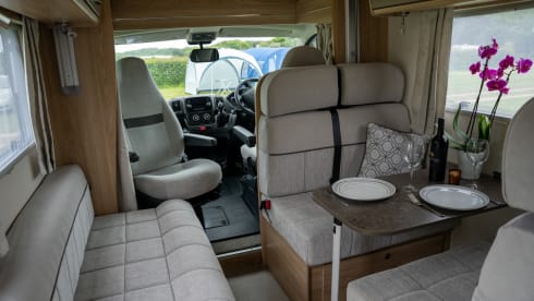 6 posti barca Peugeot Elddis Autoquest 196