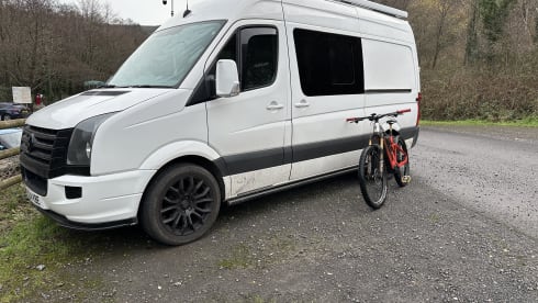 2-persoons Volkswagenbus uit 2014