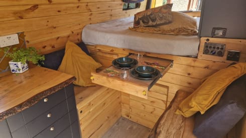 Sunnie – Our beautifully crafted 2 berth campervan