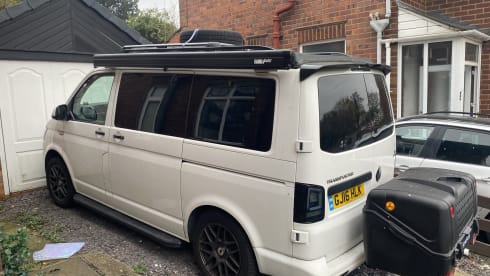 4 berth Volkswagen campervan from 2016