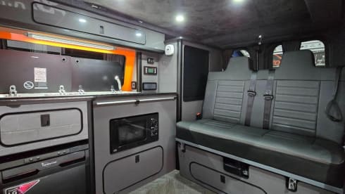 4 berth Ford campervan from 2021