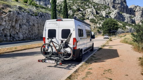 Go on a road trip with our new Pössl camper van