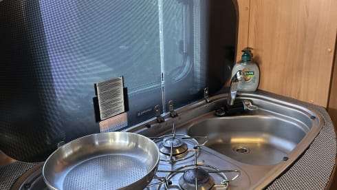 On an adventure with our nice economical semi-integrated camper