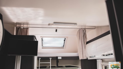 Roller-Team-Nische mit 6 Schlafplätzen ab 2023