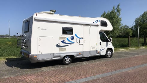 De Baron – Five berth Elnagh alcove Fiat Ducato