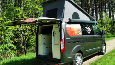 Mighty Five – Rent a campervan Ford Nugget via Goboony (185 HP, year 2020, Westfalia)