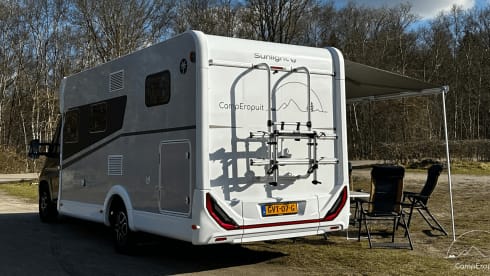 CampEropuit - automaat tot 5 p – 4/5p automatic Sunlight from 2024