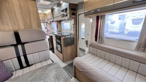 Majestic – Our fully loaded 6 berth motorhome