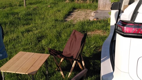 Daisy – Sustainable camping with a cute electric Volkswagen van