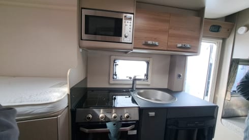 Motorhome by the sea