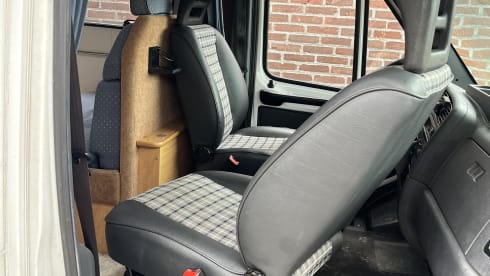 6 persoons gezinscamper – Fiat Alcove a 6 posti del 1998