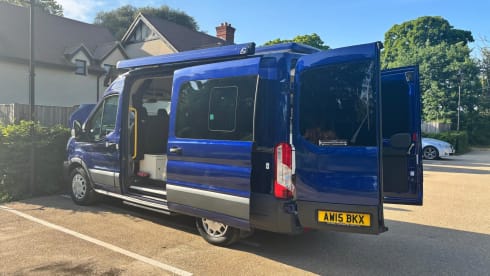 3 berth Ford bus from 2015