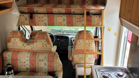 Disco Volante – 6-persoons camper - Voor gezinsvakanties