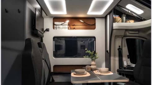 Big Bear 🐻  – Frankia Now:  4 berth semi-integrated motorhomefrom 2025