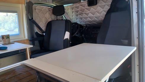 Renault master 165 pk, nieuwe inrichting  – 2p Renault bus from 2015