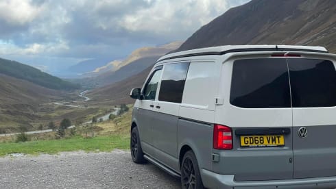 4 berth Volkswagen bus from 2019