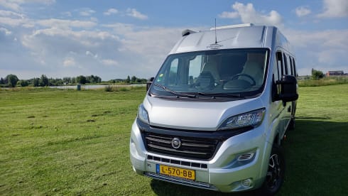 Making beautiful memories with our completely self-sufficient Fiat Ducato