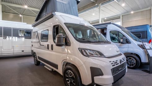 Super comfortabele, volledig uitgeruste, compacte camper