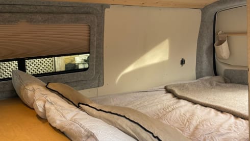 VW Canpervan con 2 posti letto - stile Scandi - 2018
