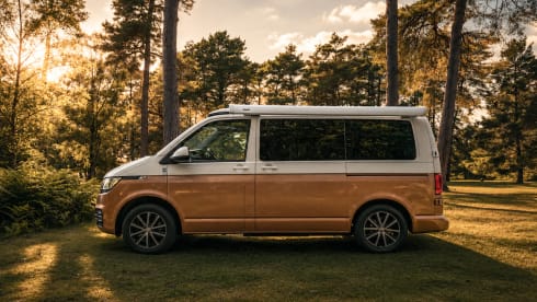 Oakley – Premium VW T6.1 Campervan 2021 — Hefdak, slaapplaatsen voor 4 personen