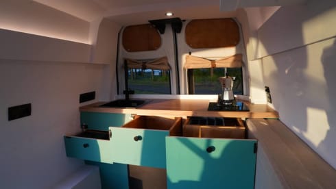 2-seater Ford bus from 2018