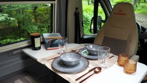 Yvonneke – Fiat: Off Grid-Nespresso-BIP&GO-Bicycle rack-Large refrigerator-LPG tank