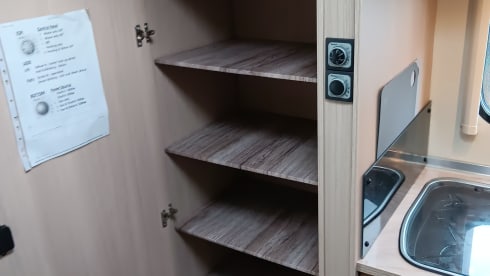 Bertie  – 4 berth Bürstner semi-integrated from 2012