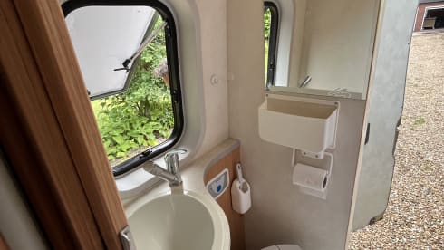 The bus – 4 berth, fully loaded 