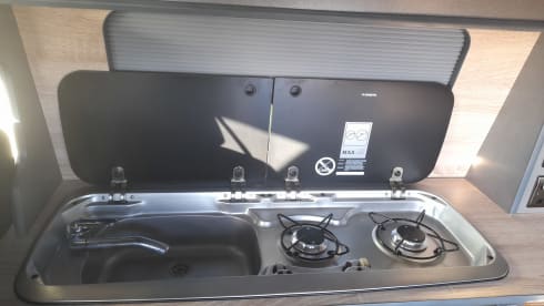 4 berth Volkswagen campervan from 2018